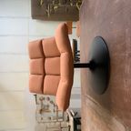 DUTCHBONE Fauteuil In Perzikoranje – Opnieuw Bekleed thumbnail 10