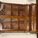 Prachtig Vintage Barok Kabinet In Wortelnootfineer thumbnail 2