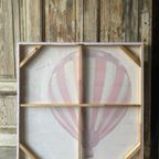 Cobra Art. Balloon. Gesigneerd. Canvas. Acryl Werk. 1X1M thumbnail 10