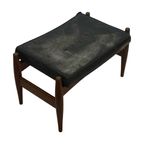 Vintage Spøttrup Ottoman Footstool Deens Voetenbankje thumbnail 14