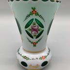 Bohemian Ranft Beker Biedemeier Art Deco Vr Czechoslovak Glass thumbnail 5