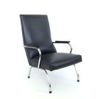 Sh50 – Fauteuil Jaren 60 -Chromen Buis Meubel thumbnail 2