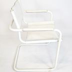 Bauhaus Design - Mart Stam - Visitor Chair - Matteo Grassi - Leer - Buisframe - 70'S thumbnail 4