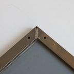 Belgo Chrome Diagonal Hanging Mirror, 1970S. thumbnail 10