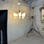 Vintage 1950’s Hanglamp – Opaline thumbnail 2
