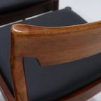 Set Of 4 Solid Rosewood Dining Chairs Danish Design 1960S thumbnail 11