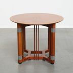 Ronde Schuitema Bijzet/ Salontafel In Art Deco Stijl Uit De Geliefde Decoforma Serie thumbnail 7