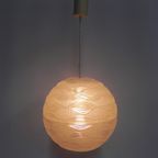 Vintage Hanglamp Met Ronde Kunststof Bol thumbnail 14