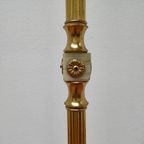 Vintage Messing Rococo Staande Kapstok Hollywood Regency Hall Tree 8 thumbnail 4
