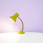 Groene Metalen Bureaulamp Buigbaar thumbnail 6