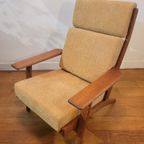 Fauteuil Ge290A Van Hans J. Wegner Voor Getama In Eiken thumbnail 12