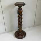 Brocante Plantenzuil Tafel Standaard Pilaar thumbnail 6