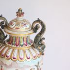 Capodimonte Vases, Late 19th, Set Of Two thumbnail 9