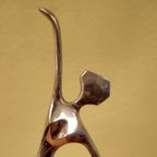 2X Chrome-Kleurige Ballerina Ballet Danseres Dame thumbnail 10