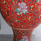 Prachtige Chinese Cachepot Op Voet thumbnail 10