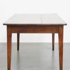 Antieke Franse Eettafel Gemaakt Van Kersenhout In Een Warme Kleur thumbnail 8