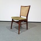 Vintage Teak Chair With Tapered Backrest thumbnail 3