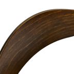 Set Van 4 Donkerbruine Houten Stoelen Jaren 70 Minimalist thumbnail 14