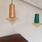 2 Vintage Philips Atomic Age Hanglampen thumbnail 3