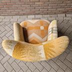 Theo Ruth Artifort Fauteuil Wollen Deken Bekleding thumbnail 9
