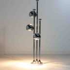 Mid-Century Modernistische Stalamp Met Magnetische Bal Lampen, Italië 1970S thumbnail 4