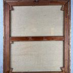 Olieverf Op Doek ‘straatbeeld’ – 1959 thumbnail 5