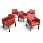 Set Of 5 Gerard Van Den Berg 'fellini' Chairs For Label, 1990s thumbnail 4