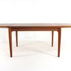 Grete Jalk Voor Glostrup Verlengbare Rechthoekige Eettafel Vintage thumbnail 11