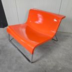 Kartell Form Lounge Chair Piero Lissoni Oranje thumbnail 3