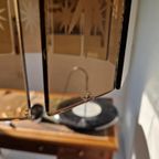 Vintage Waterval Kroonluchter Met Geslepen Gerookt Glas thumbnail 5