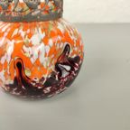 Antieke Pique Fleur In Spetter Glas thumbnail 3