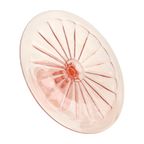 Art Deco Roze Taartschotel Rosaline Depression Glass Verrerie Scailmont thumbnail 3