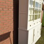 Witte Vitrine Servies Kast thumbnail 9