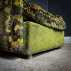 Vintage Groene Stoffen ‘Jungle’ Fauteuil thumbnail 7