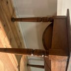 Antieke Petrin Tafel In Eikenhout Circa 1850 thumbnail 6