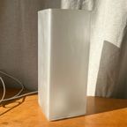 Grote Xl Vintage Frosted IKEA Tafel Lamp B0424 Grönö thumbnail 2