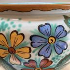 Antieke Gouds Plateel Bloem/sierpot thumbnail 5