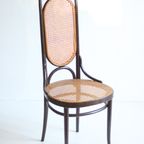 Thonet Long John Bentwood Chair, 1970s thumbnail 6