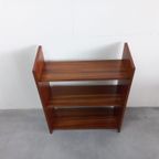 Jaren 50/60 Scandinavisch Wandmeubel Wandrek (teak-grenen-fineer) thumbnail 3