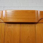 Brutalist Solid Elm Sideboard By Maison Regain, France thumbnail 12