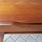 Vintage Salontafel Omkeerbaar Blad Teakhouten Salontafel thumbnail 12