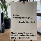 Andy Warhol, I Like Boring Things…, Copyright 2015.. thumbnail 7