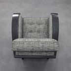 Set Of 2 Art Deco Style Lounge Chairs By Bench thumbnail 8