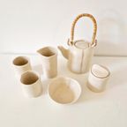 Vintage Servies Kinta Theepot Set Schaal Japandi Stijl thumbnail 2
