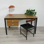 Vintage Metalen Bureau Houtlook thumbnail 13