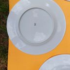 Vintage Limoge Borden 4 St.uitstekende Staat. 25 Cm thumbnail 3