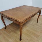 Vintage Landelijke Eettafel Eetkamertafel Tafel Uitschuifbaar 405 thumbnail 9