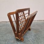 Artdeco Amsterdamse School Stijl Antieke Krantenbak Rek thumbnail 3