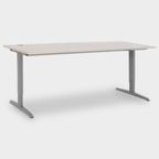 Aspa Bureau, Licht Ahorn Blad, 180 X 90 Cm Hoogte Instelbaar Onderstel thumbnail 2