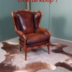 Elegante Vintage Leren Fauteuil Uit 1963 thumbnail 13